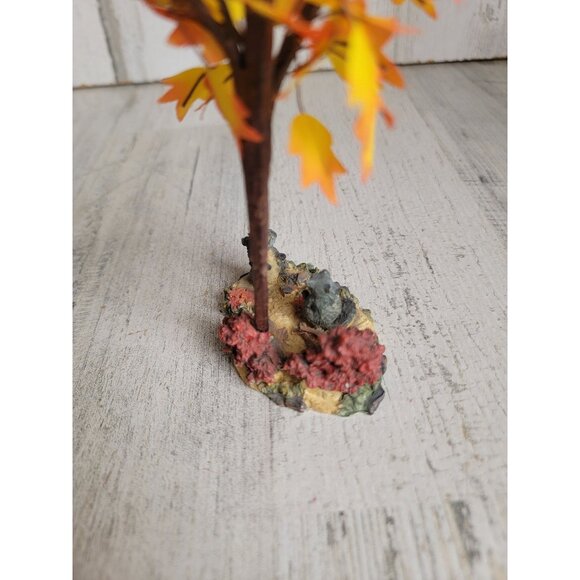 Village fall tree animals forest squirrel accessory xmas decor - Picture 6 of 7